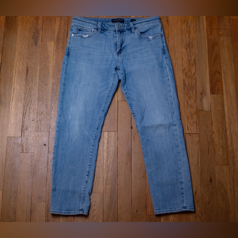 Lucky midrise, boyfriend jeans size 4/27